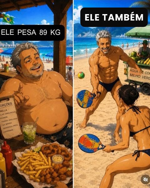 Carrossel gerado pelo EliteApp — modelo Ele e Ela Também